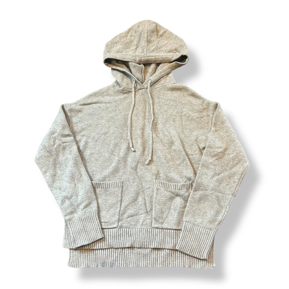[a new day] Light Gray Sweater Hoodie